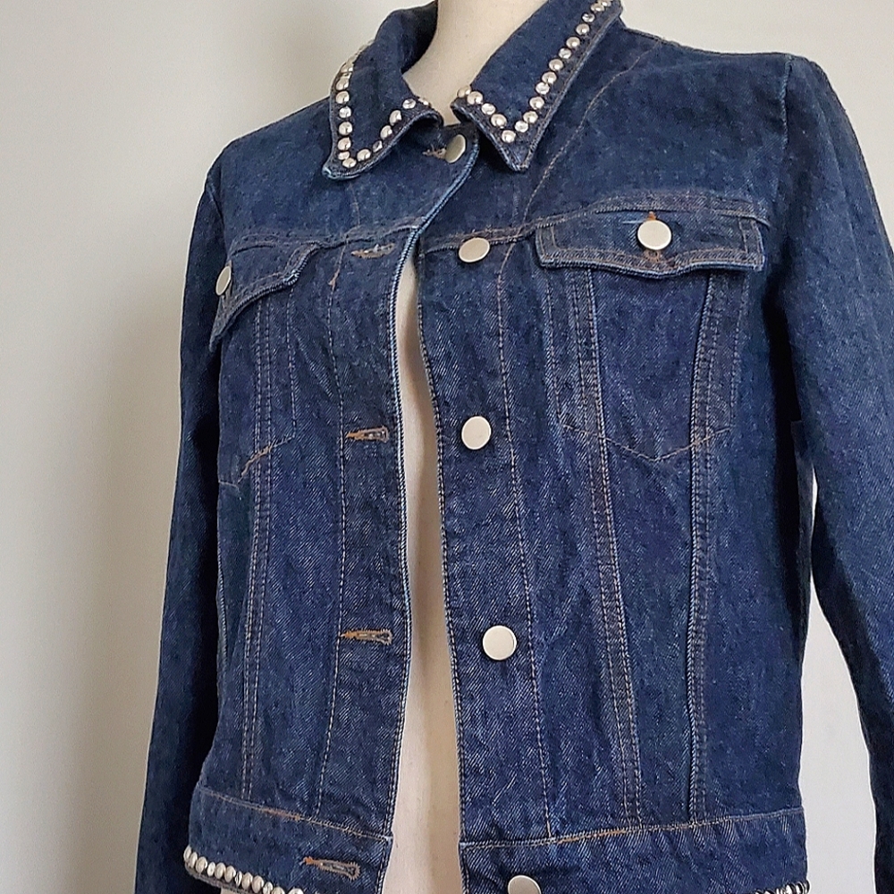 Jean Jacket with Studs by Victoria's Secret